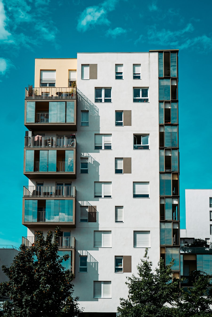 Urban apartment building